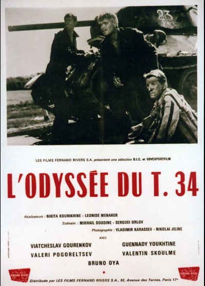 ODYSSEE DU T 34 (L') movie poster