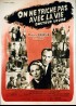 affiche du film ON NE TRICHE PAS AVEC LA VIE