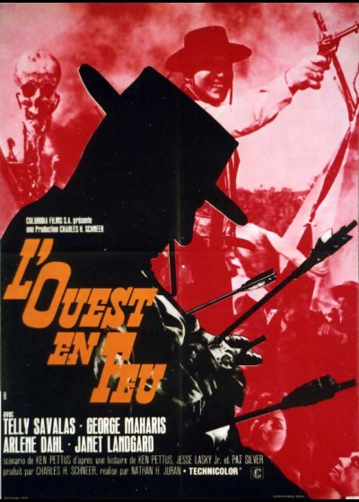 affiche du film OUEST EN FEU (L')