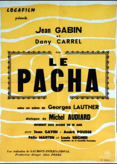 affiche du film PACHA (LE)