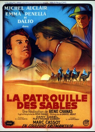 affiche du film PATROUILLE DES SABLES (LA)