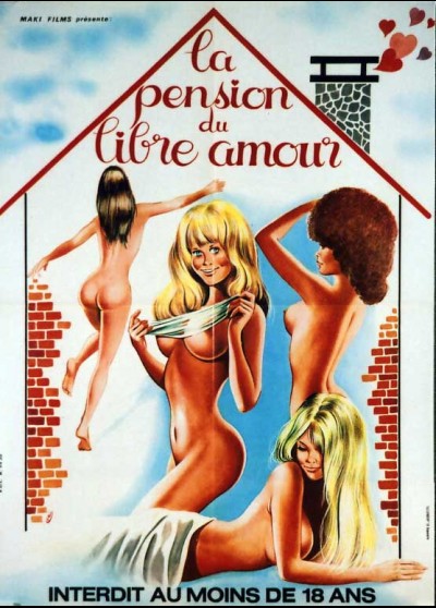 affiche du film PENSION DU LIBRE AMOUR (LA)