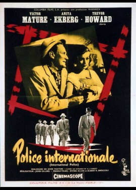 INTERPOL / INTERNATIONAL POLICE movie poster