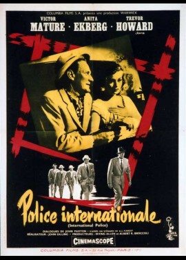 affiche du film POLICE INTERNATIONALE