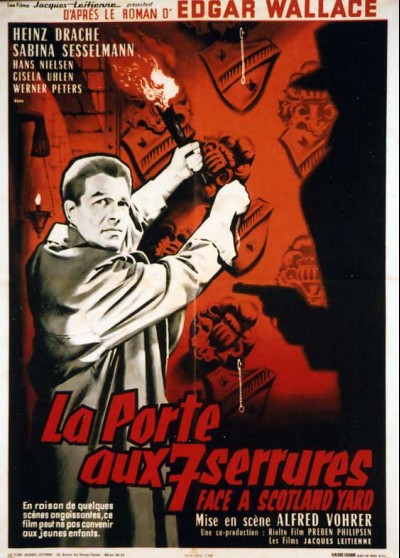 affiche du film PORTE AUX SEPT SERRURES (LA)