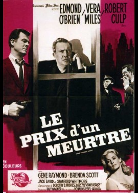 affiche du film PRIX D'UN MEURTRE (LE)