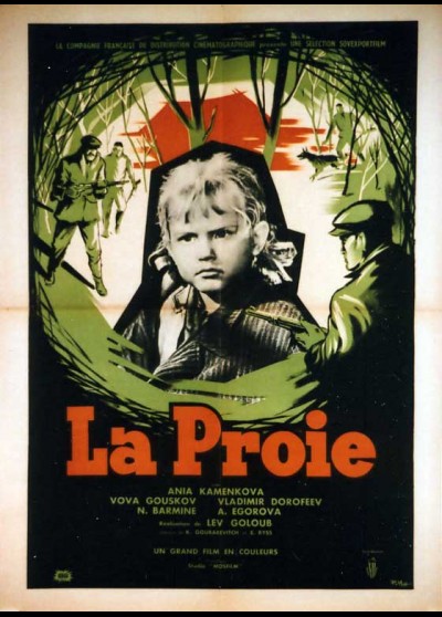 affiche du film PROIE (LA)