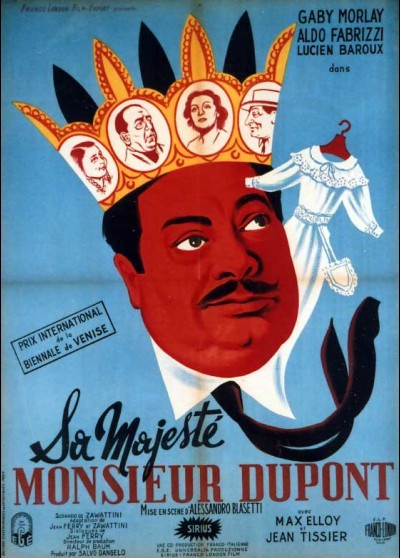 affiche du film SA MAJESTE MONSIEUR DUPONT