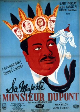 affiche du film SA MAJESTE MONSIEUR DUPONT