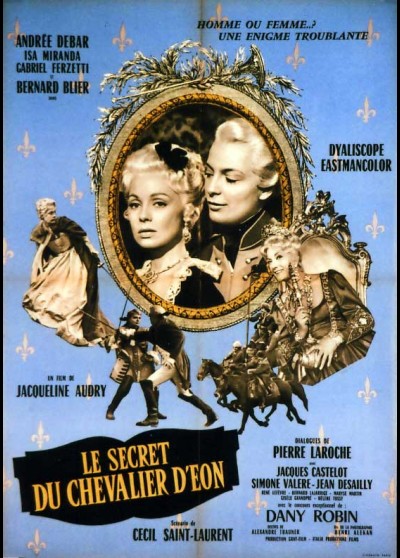 affiche du film SECRET DU CHEVALIER D'EON (LE)