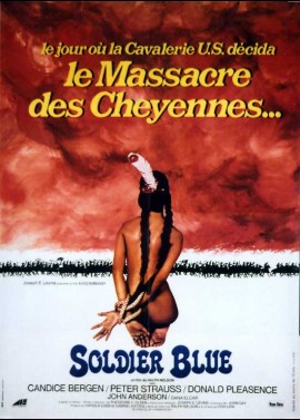 SOLDIER BLUE movie poster