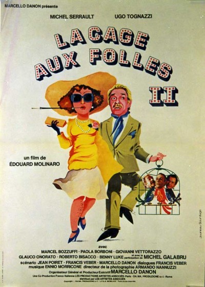 affiche du film CAGE AUX FOLLES 2 (LA)