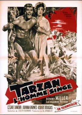 affiche du film TARZAN L'HOMME SINGE