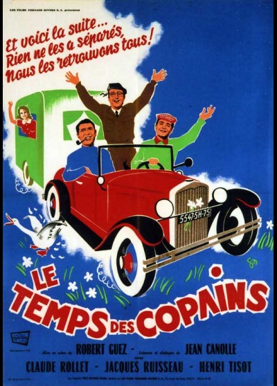 TEMPS DES COPAINS (LE) movie poster