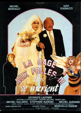 affiche du film CAGE AUX FOLLES 3 ELLES SE MARIENT (LA)