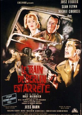 affiche du film TRAIN DE BERLIN EST ARRETE (LE)