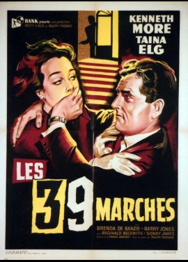 affiche du film TRENTE NEUF MARCHES (LES)