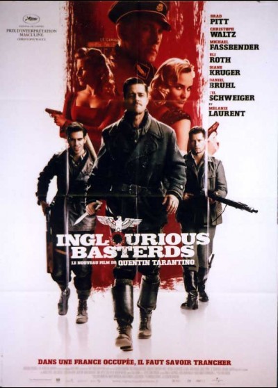 affiche du film INGLORIOUS BASTERDS