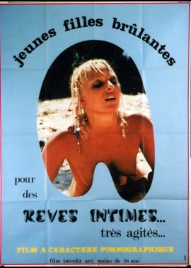 affiche du film JEUNES FILLES BRULANTES POUR DES REVES INTIMES TRES AGITES