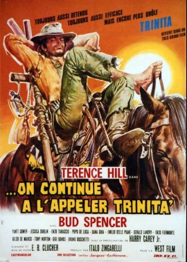 affiche du film ON CONTINUE A L'APPELER TRINITA