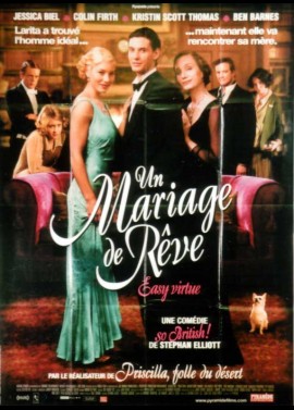 affiche du film UN MARIAGE DE REVE