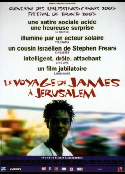 affiche du film VOYAGE DE JAMES A JERUSALEM (LE)