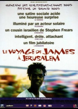 affiche du film VOYAGE DE JAMES A JERUSALEM (LE)