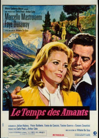 affiche du film TEMPS DES AMANTS (LE)