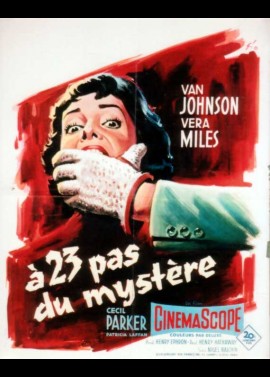 affiche du film A VINGT TROIS PAS DU MYSTERE