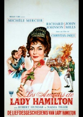 affiche du film AMOURS DE LADY HAMILTON (LES)