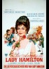 affiche du film AMOURS DE LADY HAMILTON (LES)