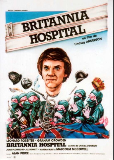 BRITANNIA HOSPITAL movie poster