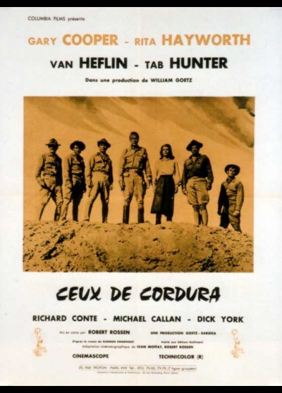 affiche du film CEUX DE CORDURA