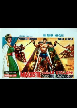 MACISTE NELLA TERRA DEI CICLOPI movie poster