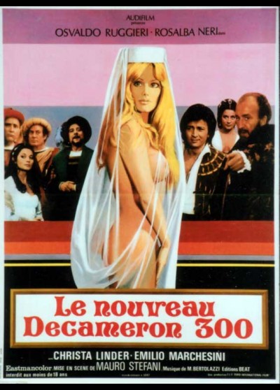 affiche du film NOUVEAU DECAMERON 300 (LE)