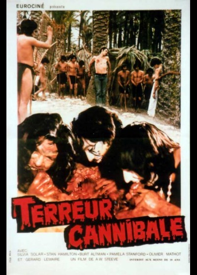 affiche du film TERREUR CANNIBALE