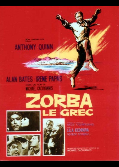 affiche du film ZORBA LE GREC