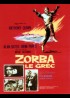 affiche du film ZORBA LE GREC