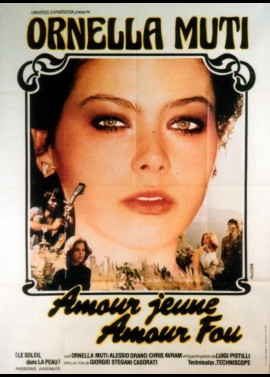 affiche du film AMOUR JEUNE AMOUR FOU