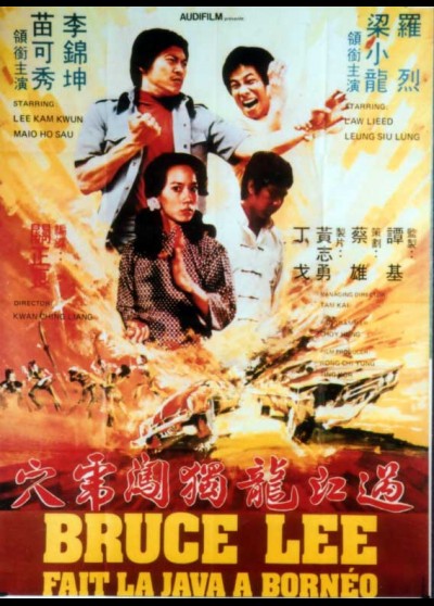 affiche du film BRUCE LEE FAIT LA JAVA A BORNEO