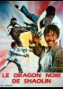 affiche du film DRAGON NOIR DE SHAOLIN (LE)