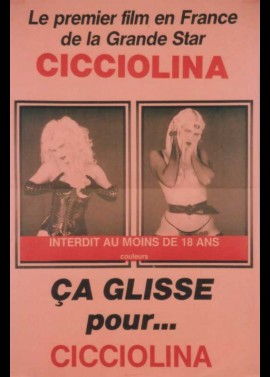 affiche du film CA GLISSE POUR CICCIOLINA