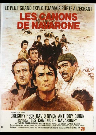 affiche du film CANONS DE NAVARONE (LES)