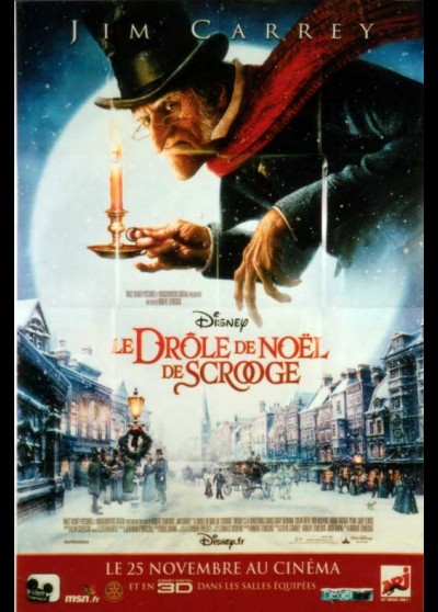 affiche du film DROLE DE NOEL DE SCROOGE (LE)