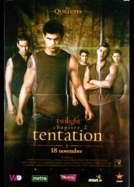 affiche du film TWILIGHT CHAPITRE 2 TENTATION