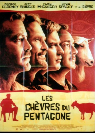 MEN WHO STARE AT GOATS (THE) movie poster