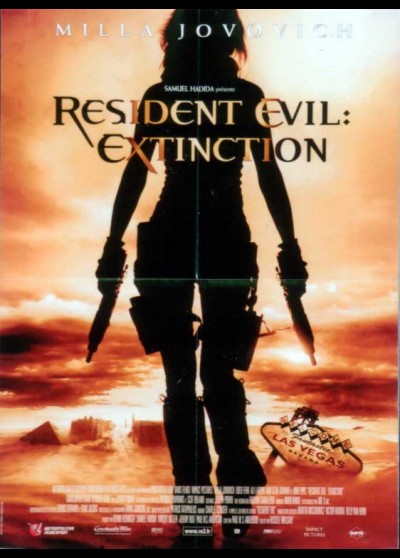 affiche du film RESIDENT EVIL EXTINCTION