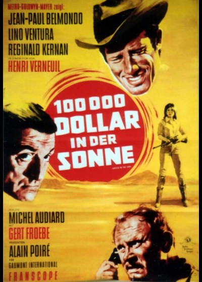 affiche du film CENT MILLE DOLLARS AU SOLEIL