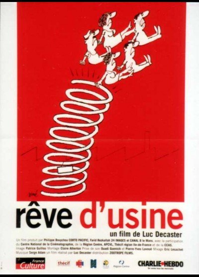 affiche du film REVE D'USINE