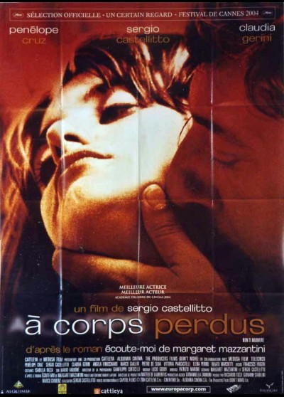 affiche du film A CORPS PERDUS